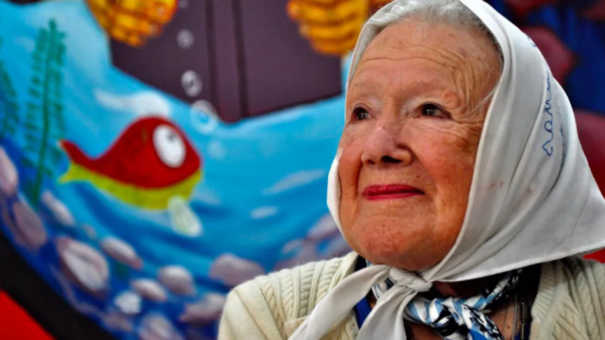 Murió Nora Cortiñas, cofundadora de Madres de Plaza de Mayo