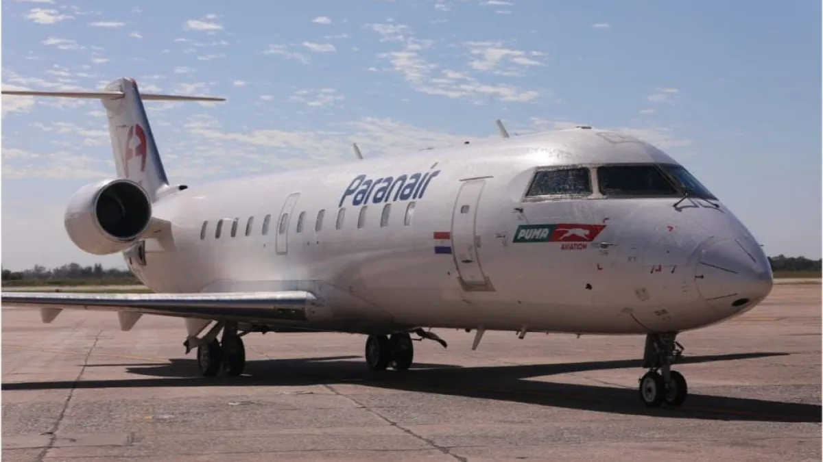 Conectividad aérea: Paranair sumará un nuevo vuelo semanal entre Córdoba y Asunción