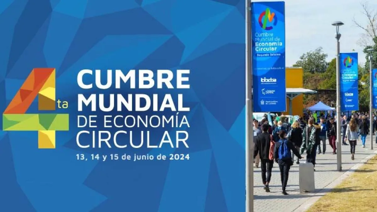 IV Cumbre de Economía Circular: más de 20 países expondrán en Córdoba