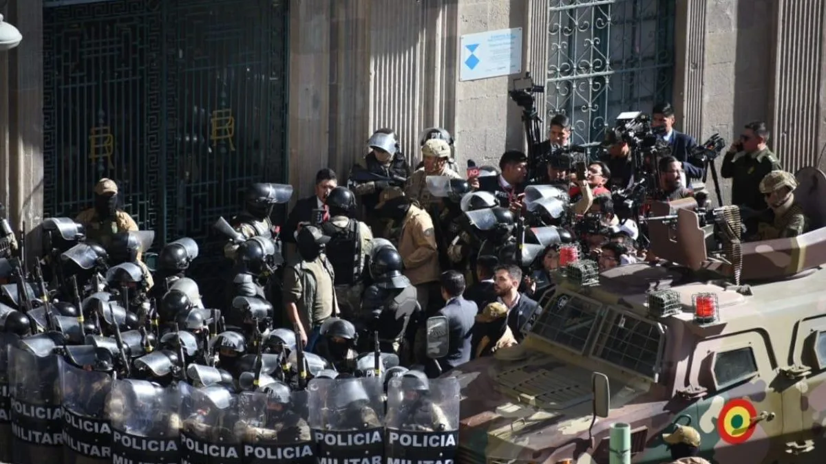 Intento de Golpe de Estado en Bolivia: "El plan no se cumplió porque las unidades tardaron en llegar"