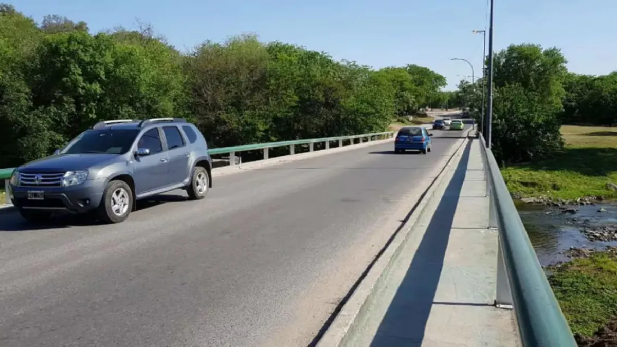Corte total de tránsito sobre el puente del Chateau