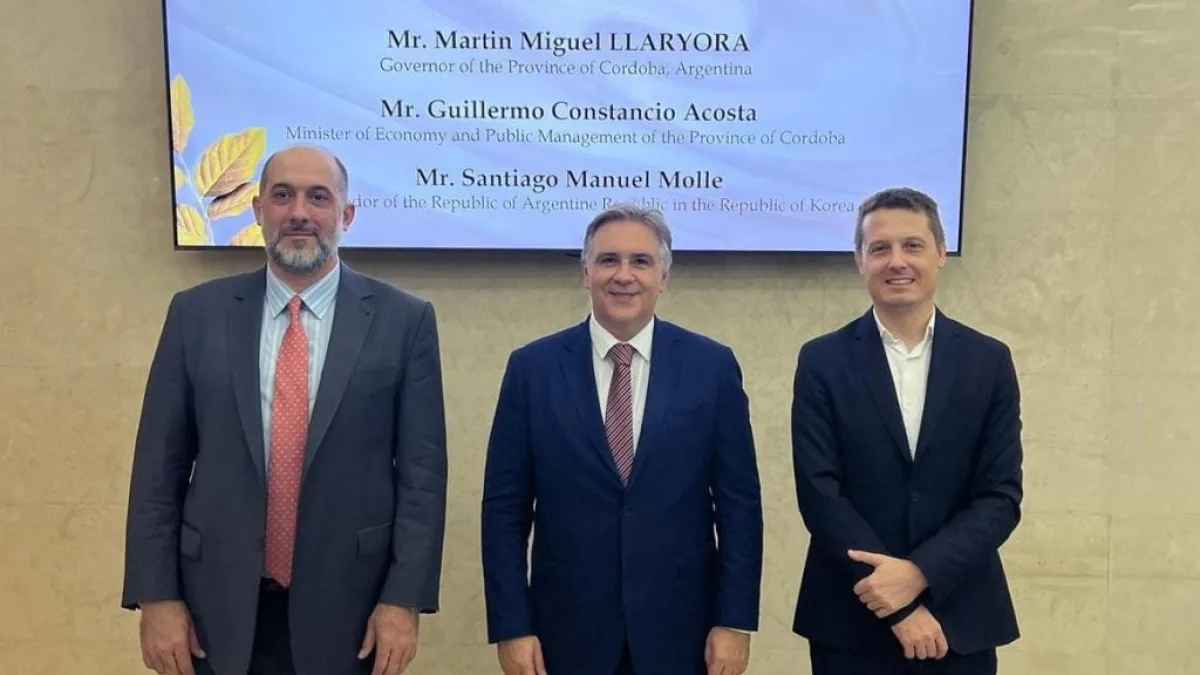 Martín Llaryora expresó que el sudeste asiático ofrece múltiples oportunidades para Córdoba
