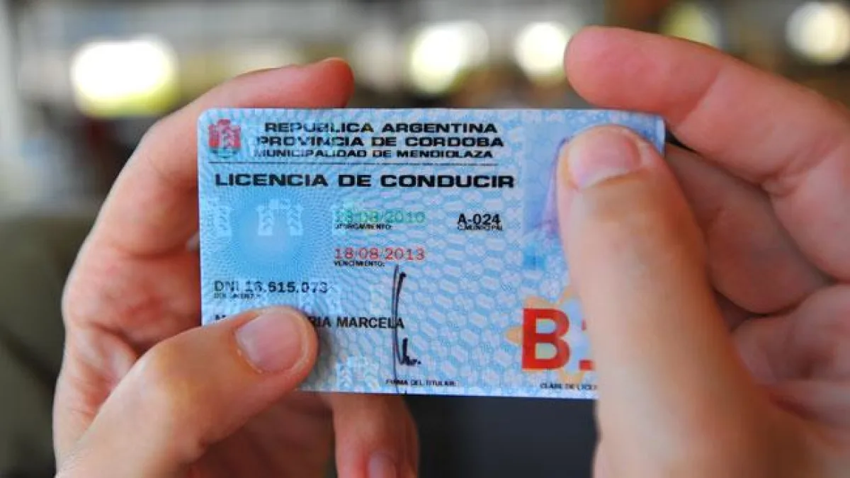 Extienden la validez de licencias de conducir en Córdoba