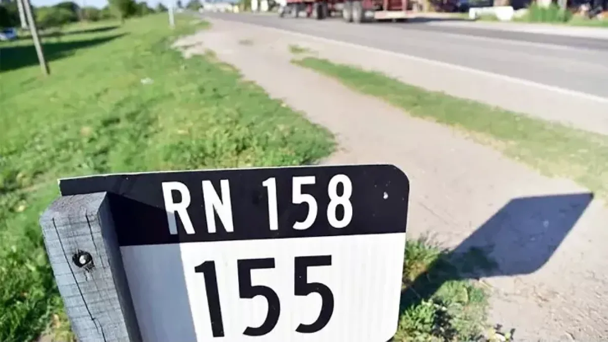 Realizarán un corte total en la Ruta Nacional 158 por obras en el Gasoducto Norte
