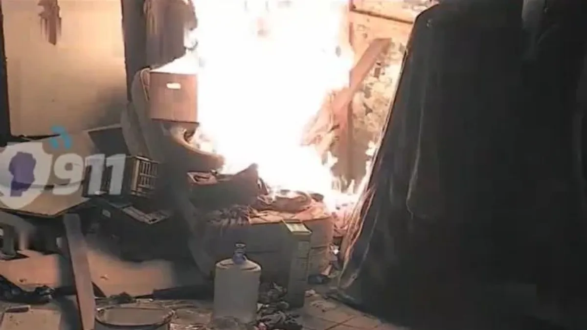 Detuvieron a un hombre que provocó un incendio en barrio Centro de Córdoba