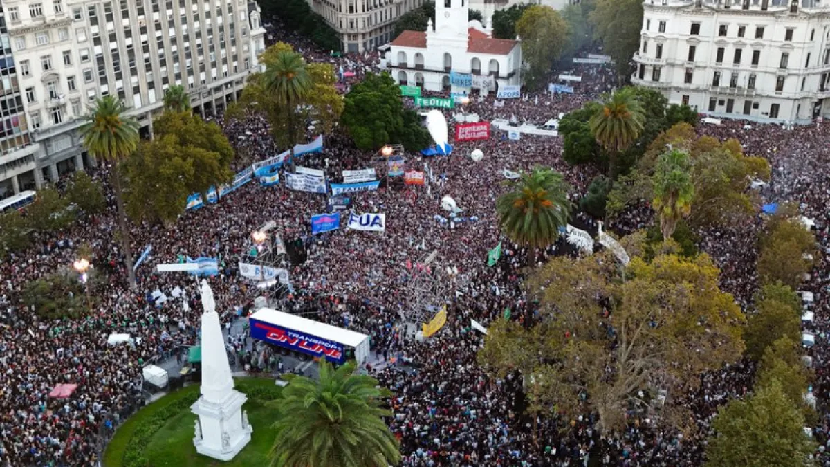 Este miércoles tiene lugar la Marcha Federal Universitaria