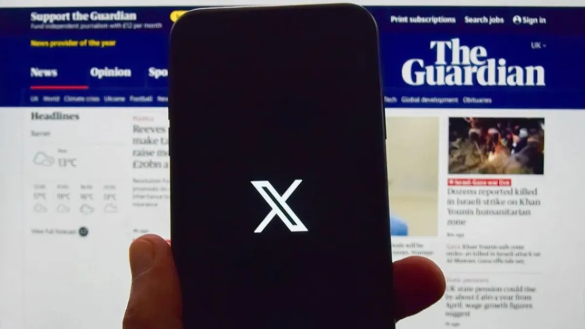 El diario The Guardian y La Vanguardia anuncian su salida de X