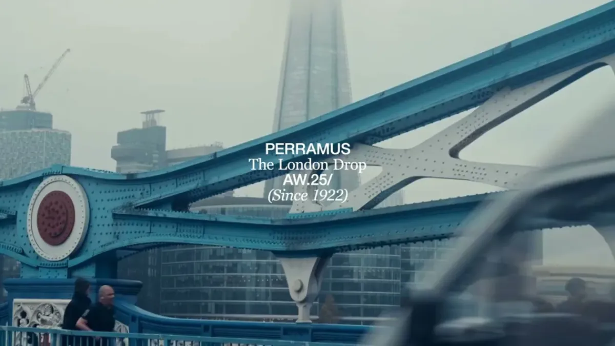 Perramus propone viajar al corazón de Londres a través de su nueva colección AW 2025