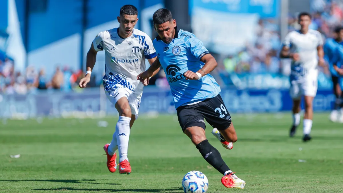 Belgrano y Talleres igualaron 1 a 1 en el "Gigante" de Alberdi