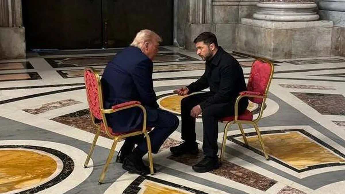Trump y Zelenski: "Esperamos una paz segura y duradera"