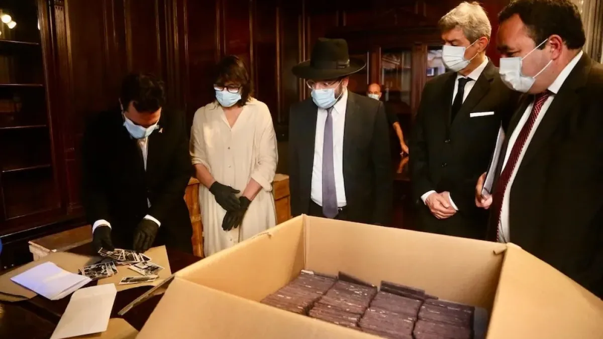 Hallazgo histórico: descubren cajas nazis ocultas en la Corte Suprema