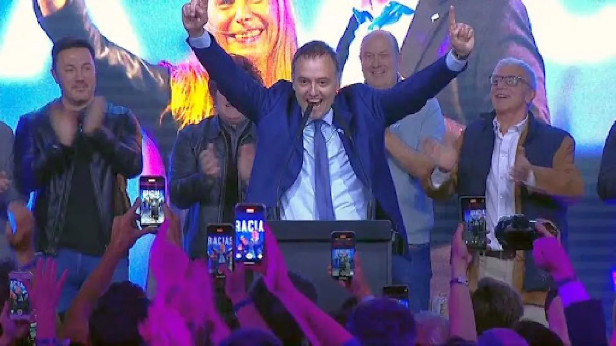 Manuel Adorni se impuso en la elección porteña