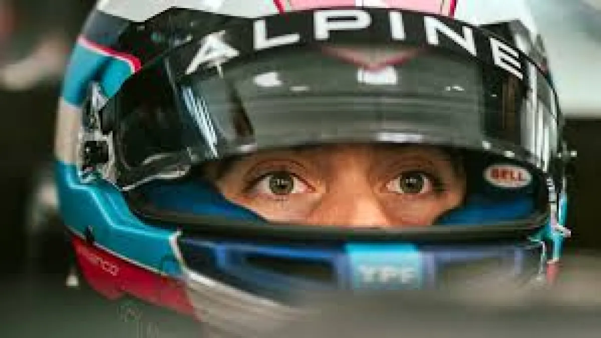 Color azul y rosa: así será el box de Franco Colapinto en Alpine para su regreso a la Fórmula 1