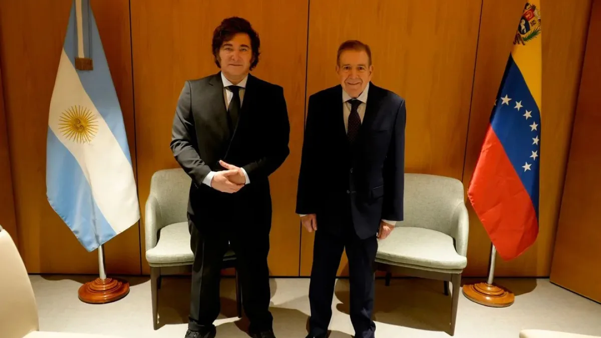 Milei se reunió con González Urrutia en Madrid