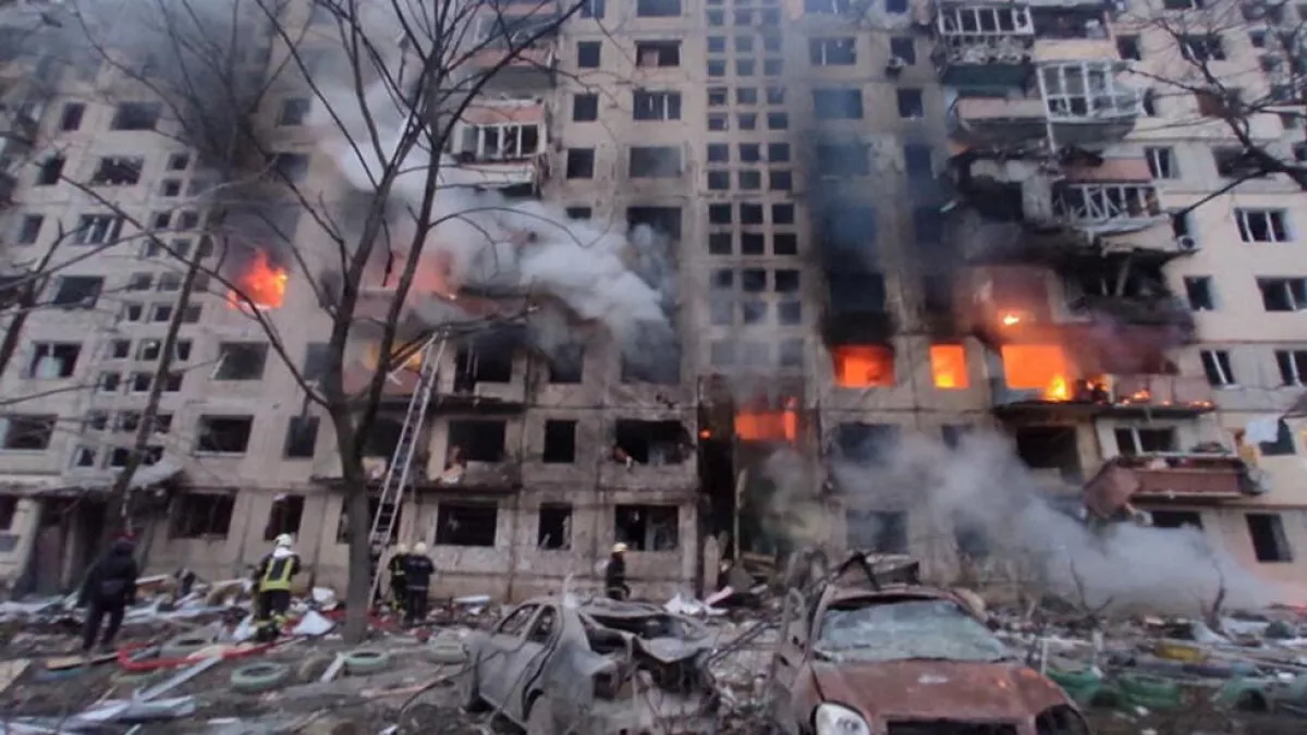 Rusia atacó a Kiev con misiles y drones: al menos cuatro muertos y numerosos heridos