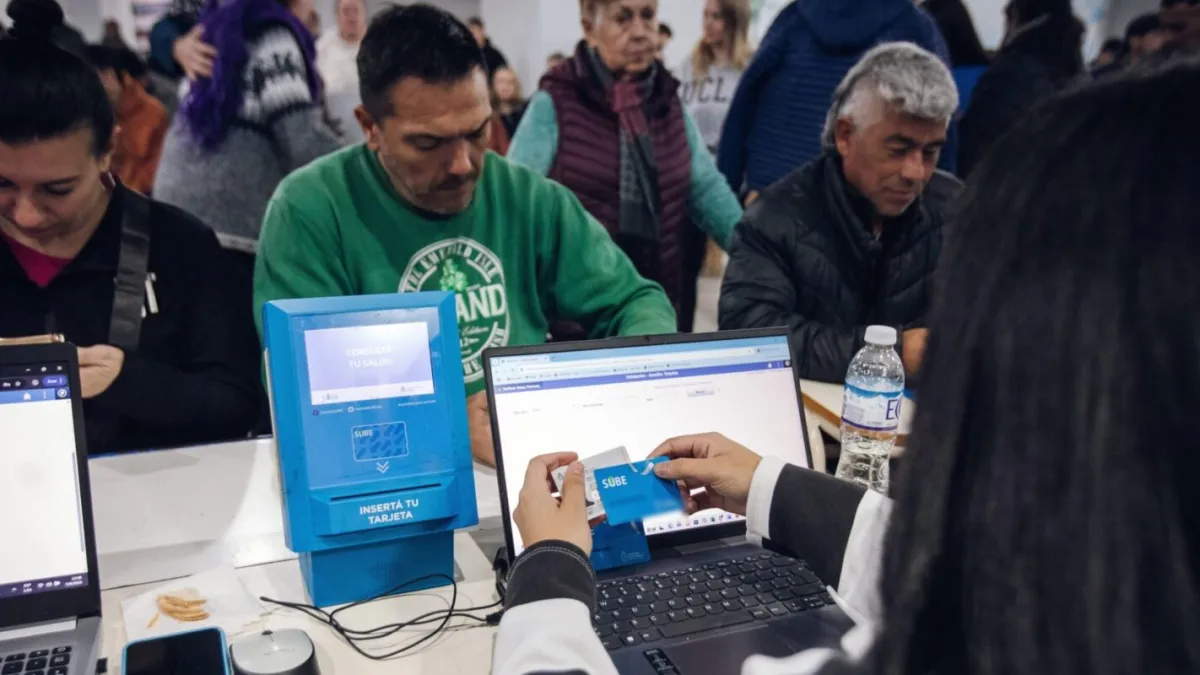 Tarjeta SUBE: se podrá gestionar este sábado en la cancha del Club Atenas