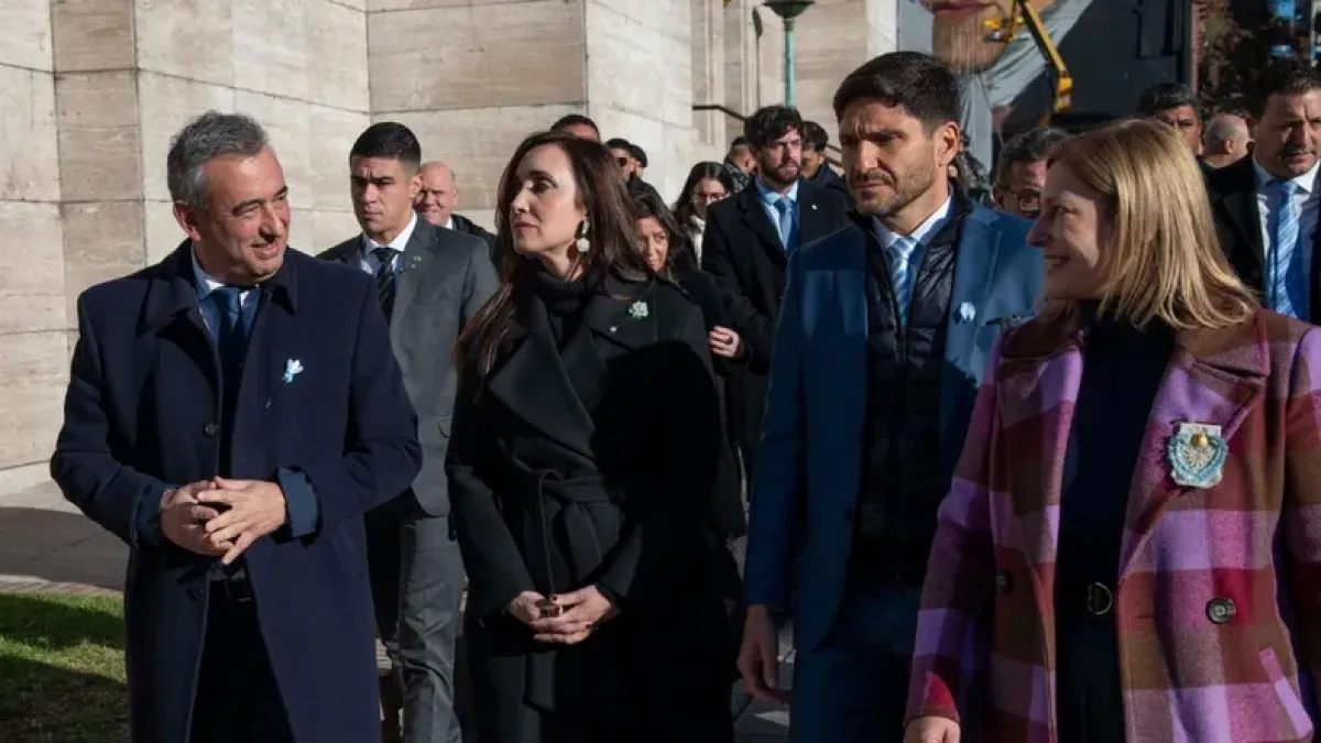 Desde Rosario, Villarruel le envió un mensaje a Milei: "No hay otro lugar para estar"