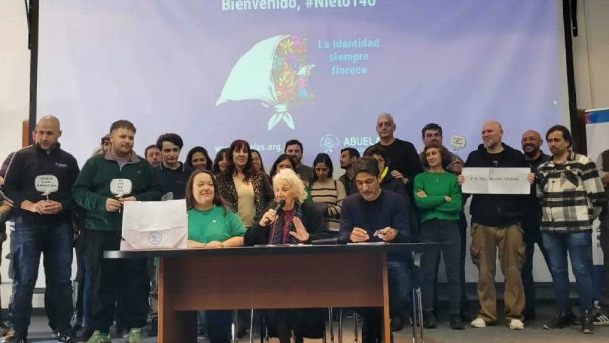 Abuelas de Plaza de Mayo anunció la restitución del nieto 140