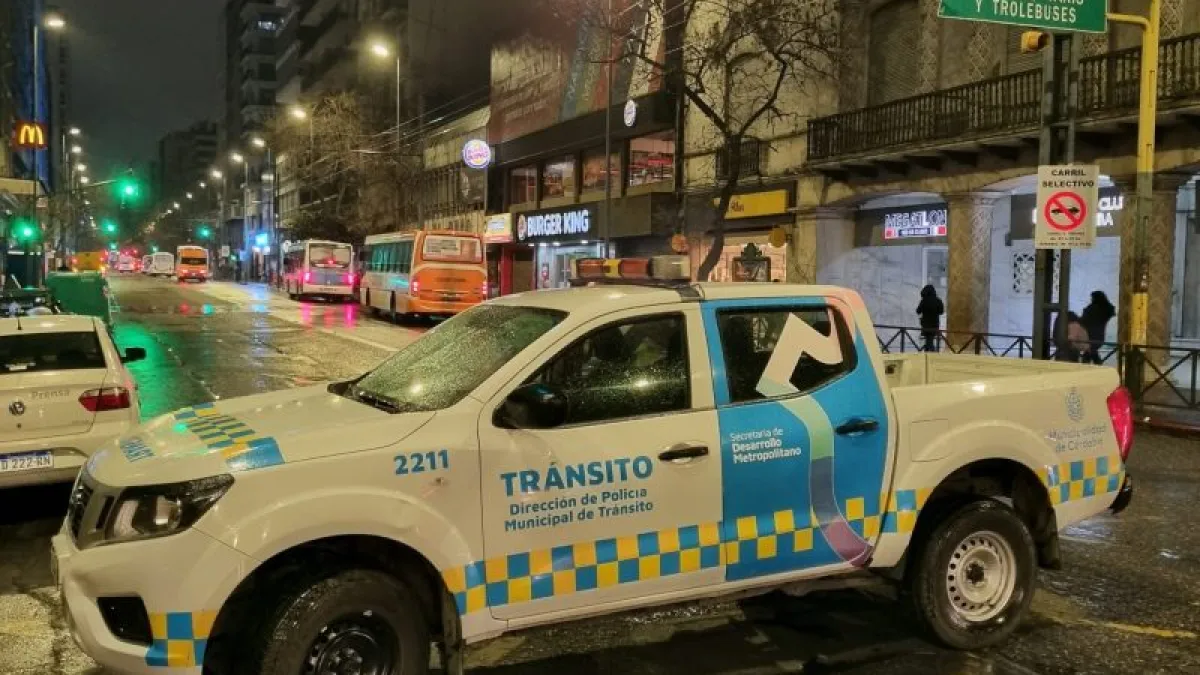 Habilitaron media calzada en avenida General Paz