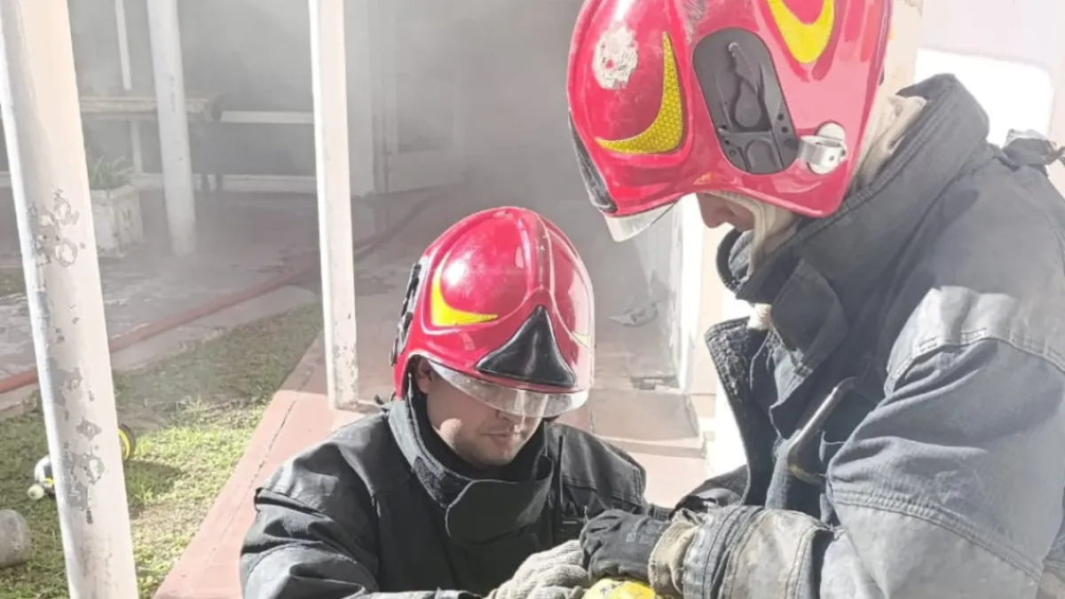 Un incendio se registró en el Boletín Oficial de la provincia