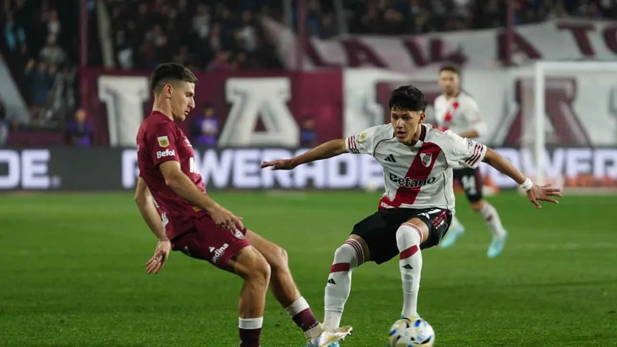River sufrió un gol en la última jugada y empató 1-1 ante Lanús por el Torneo Clausura