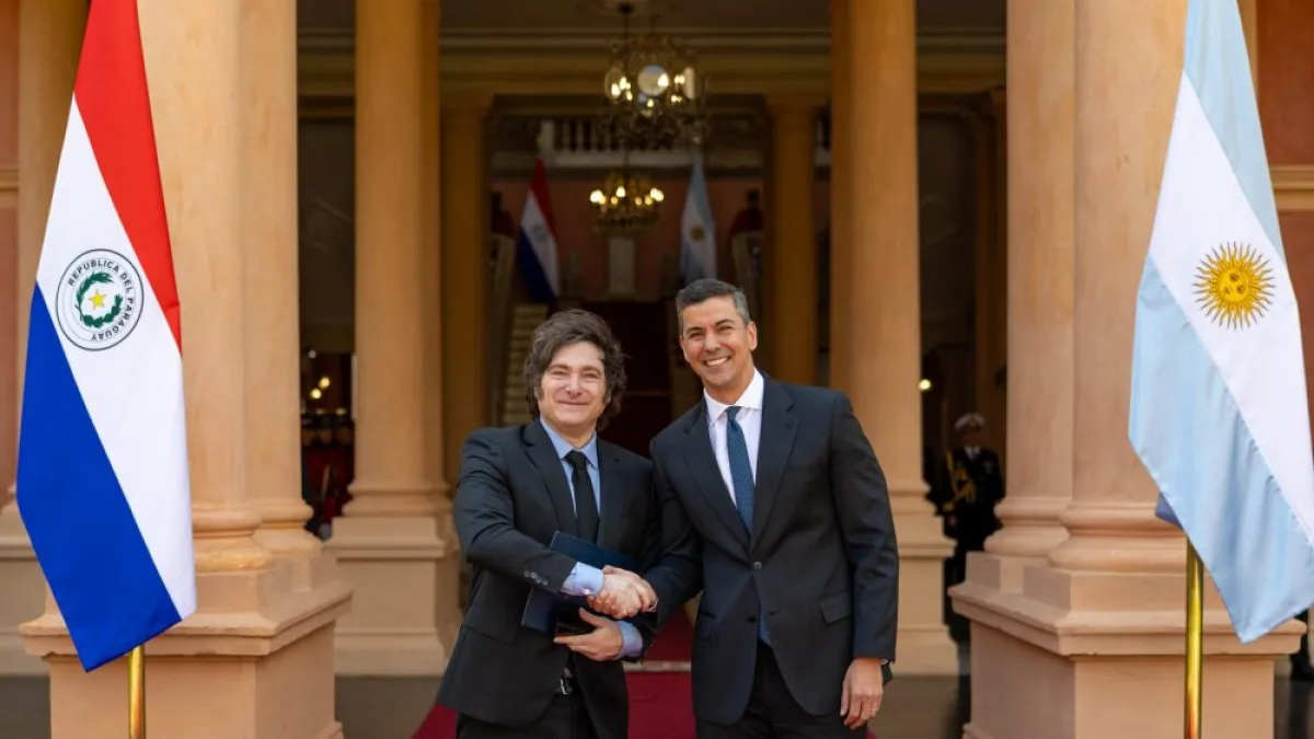 Javier Milei viajó a Paraguay, se reunirá con Santiago Peña y participará de la CPAC