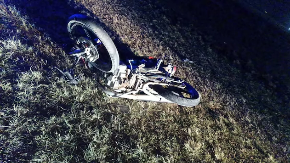 Falleció el motociclista que se estrelló contra un patrullero en la Ruta 13