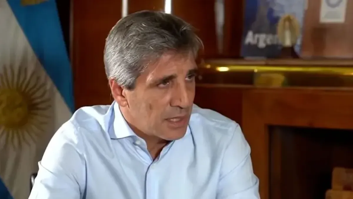Luis Caputo acusó al Congreso de querer "voltear al presidente"
