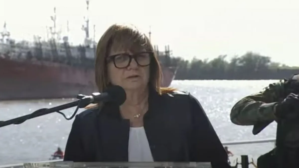 Patricia Bullrich presentó el Plan Paraná