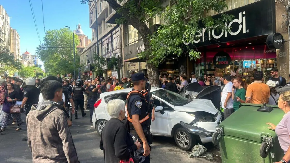 Detuvieron e imputaron al conductor del choque múltiple