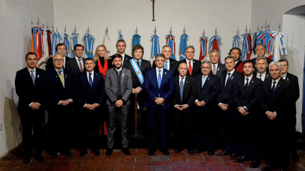Milei se reúne este jueves con gobernadores