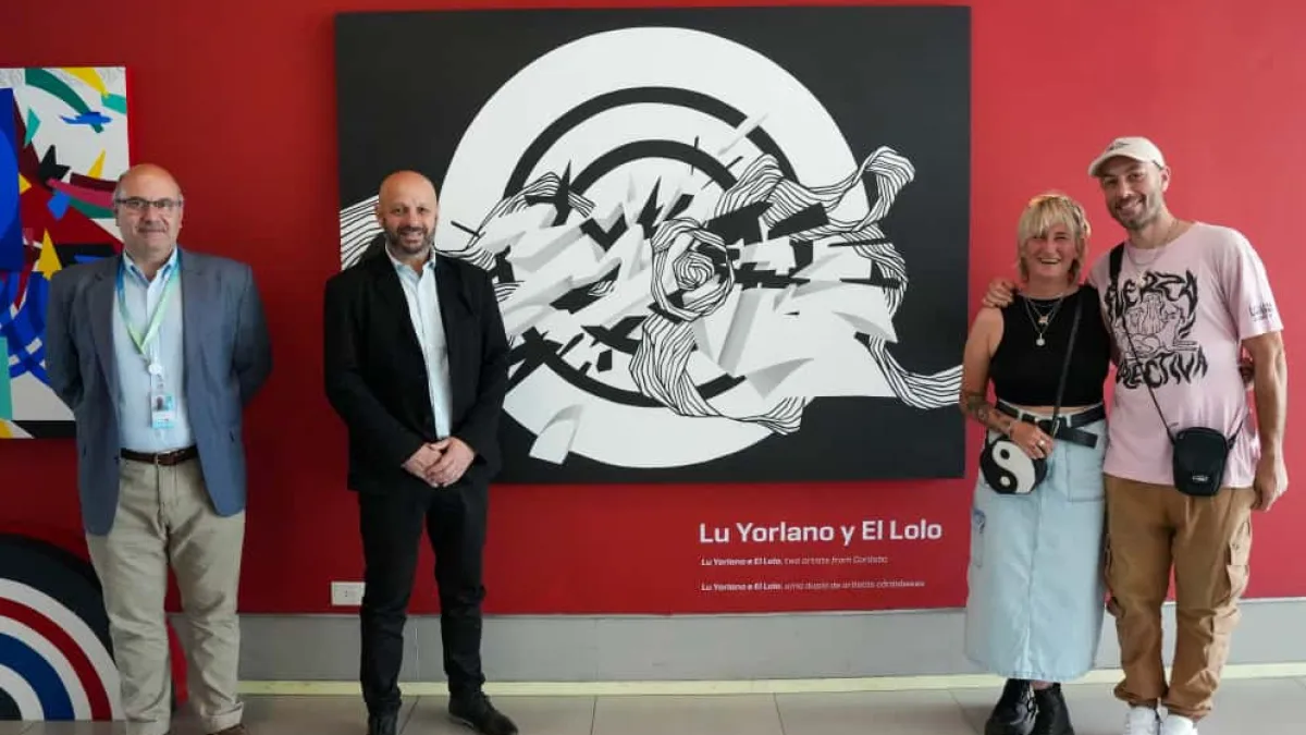 Arte contemporáneo da la bienvenida en el Aeropuerto Internacional de Córdoba