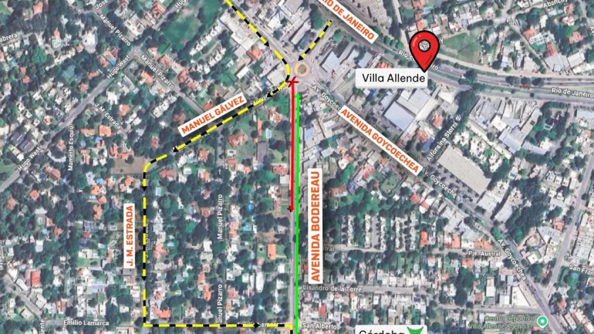Duplicación de calzada de avenida Bodereau: Este lunes habrá redireccionamiento de tránsito