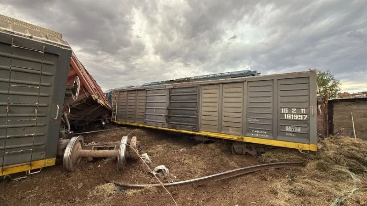 Choque entre un camión y una formación de tren en Río Primero