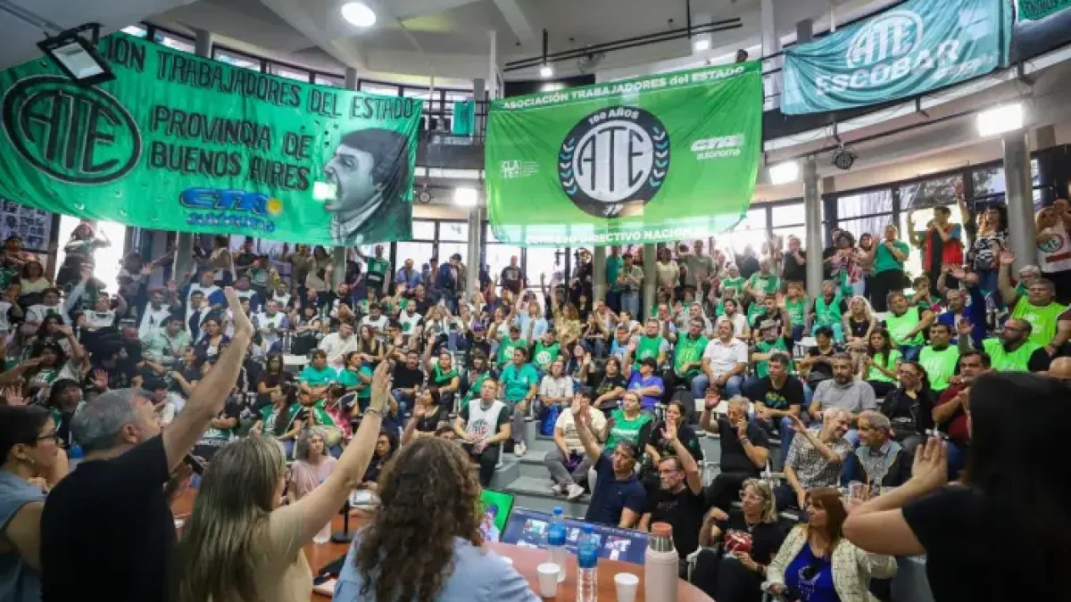 ATE y Aceiteros anuncian medida de fuerza en rechazo a la reforma laboral