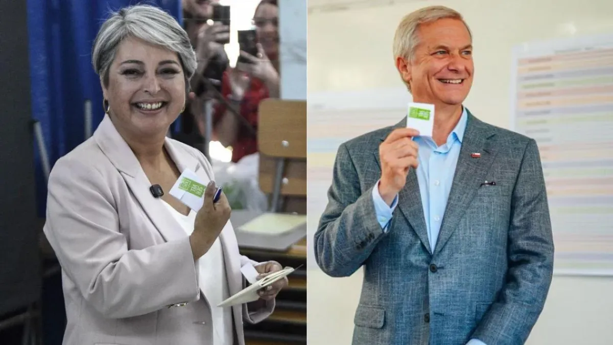 Chile irá a balotaje el 14 de diciembre entre Jeannette Jara y José Antonio Kast
