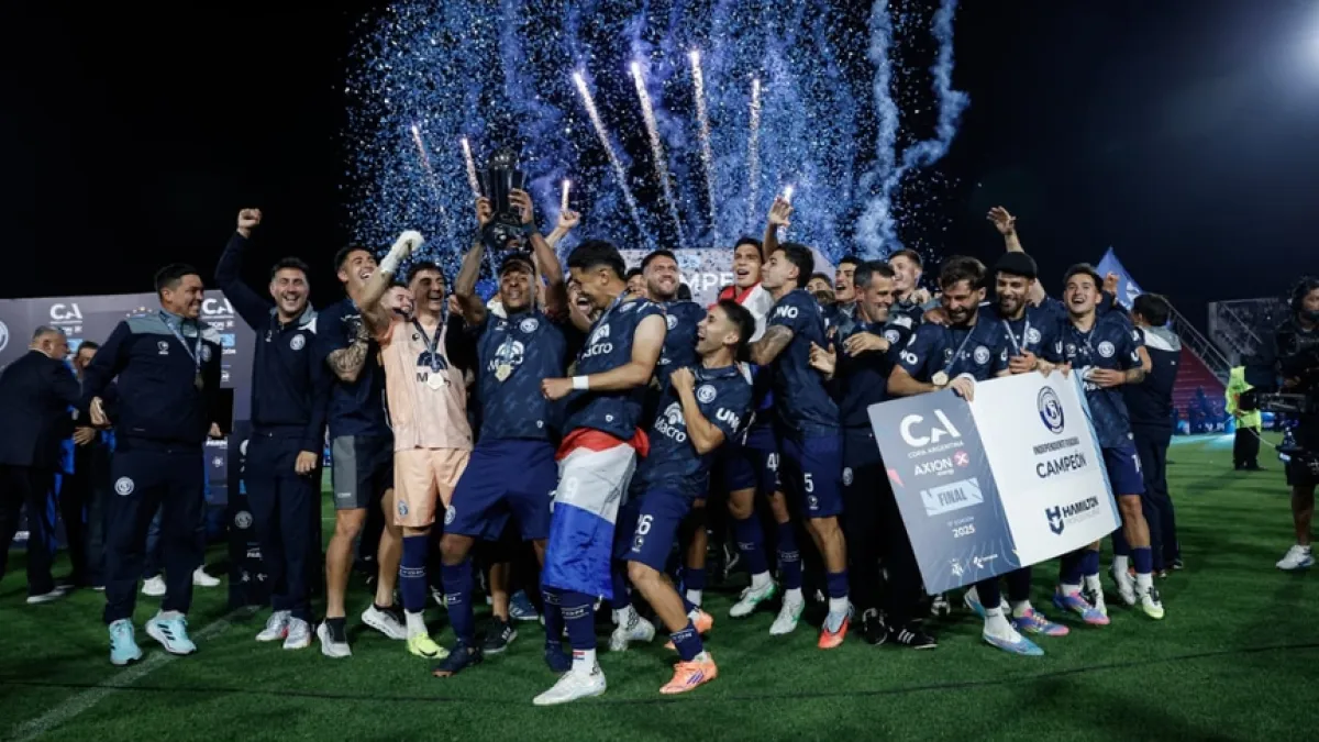 Independiente Rivadavia venció por penales a Argentinos Juniors y es campeón de la Copa Argentina