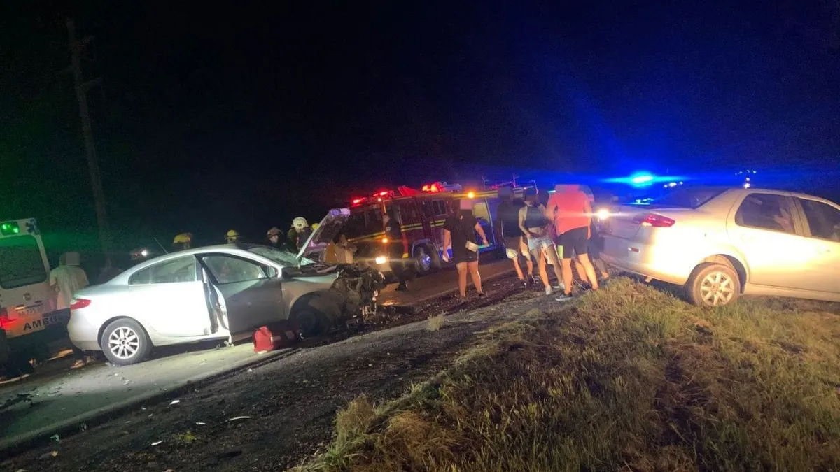 Un choque múltiple en la ruta 9 norte dejó ocho heridos