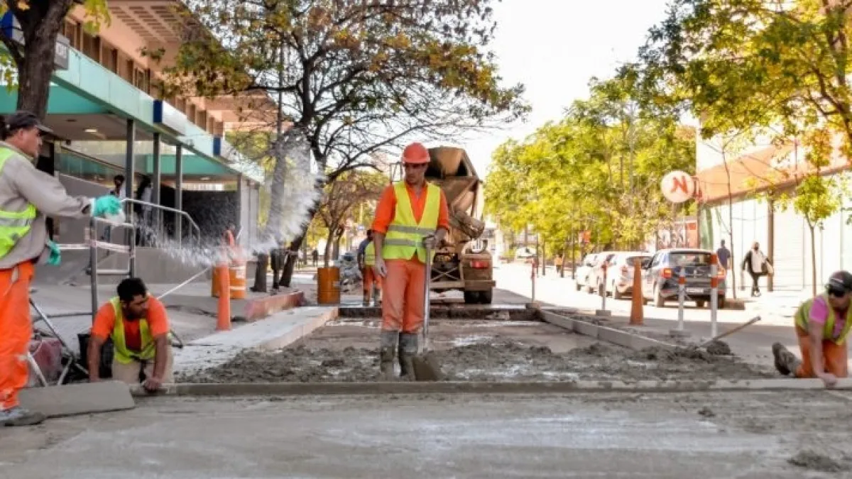 Corte total en Coronel Juan Beverina por obras de bacheo