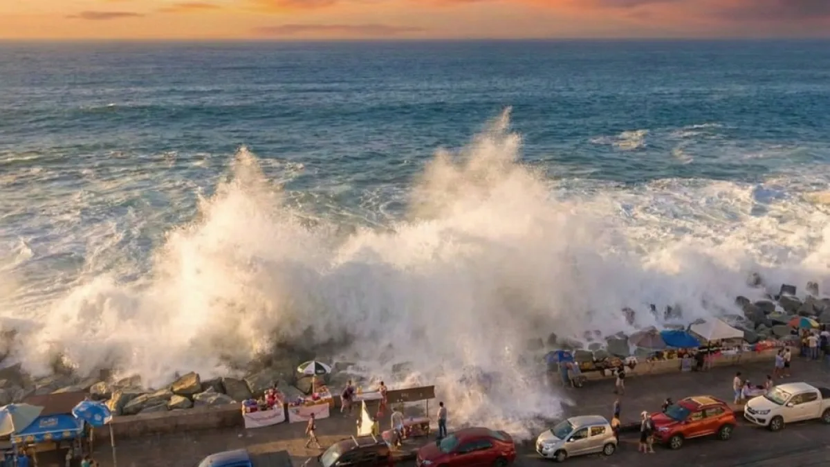 Mini tsunami en Santa Clara del Mar: olas gigantes, un fallecido y heridos