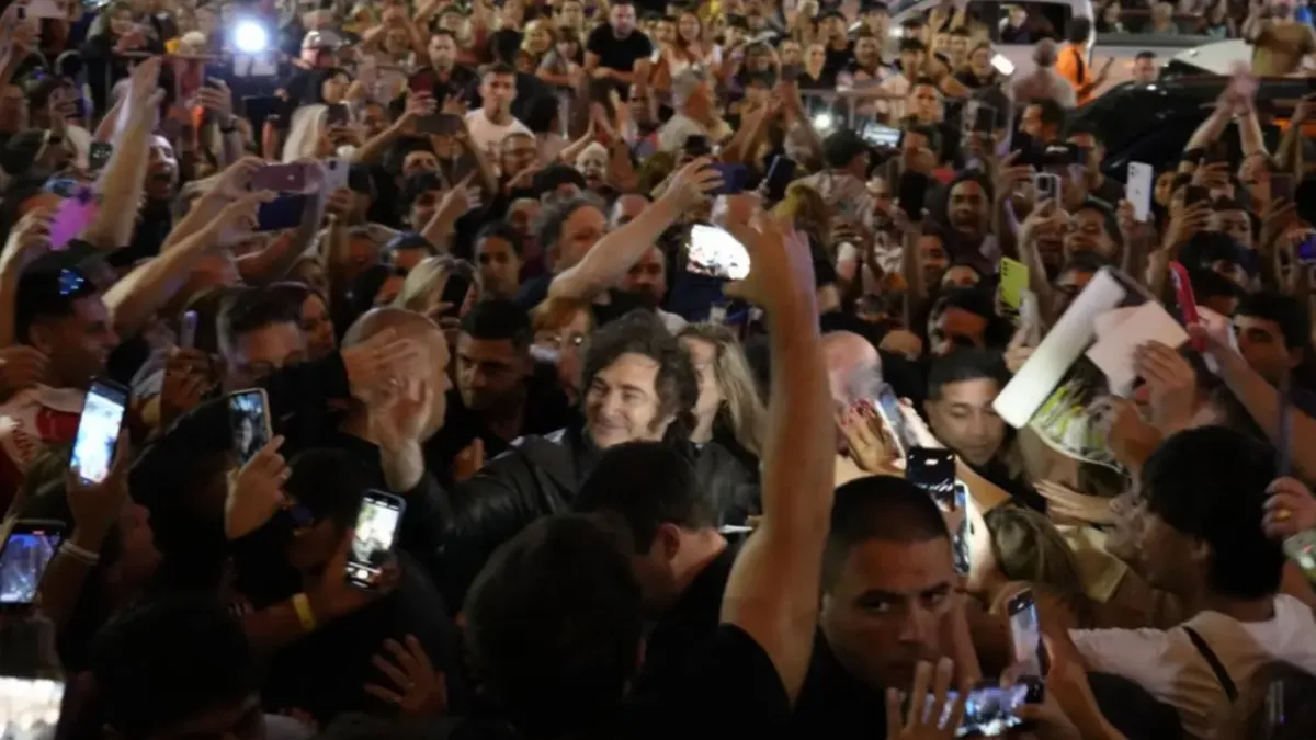 Milei lanzó el "Tour de la Gratitud" en Mar del Plata