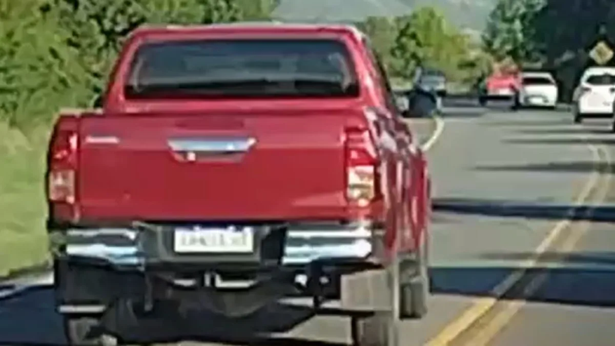 Altas Cumbres: inhabilitan por 90 días a la conductora de una Hilux