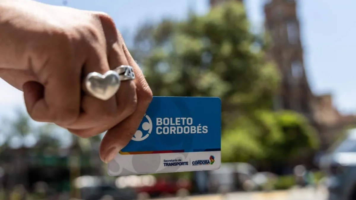 Extienden la vigencia de los Boletos Sociales en la ciudad de Córdoba