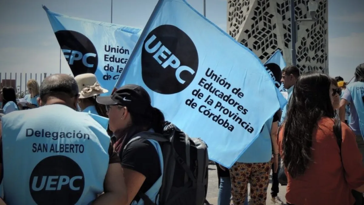 Uepc anunció otro paro docente en Córdoba