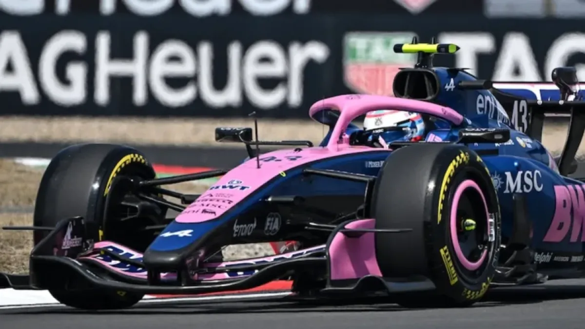 Colapinto sumó su primer punto con Alpine en el GP de China