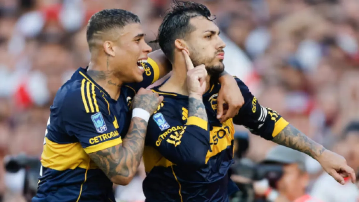 Con un golazo de Paredes, Boca le ganó a River por 1 a 0 en el Superclásico