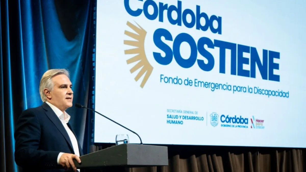 La Provincia crea un fondo de emergencia de $2.000 millones para discapacidad