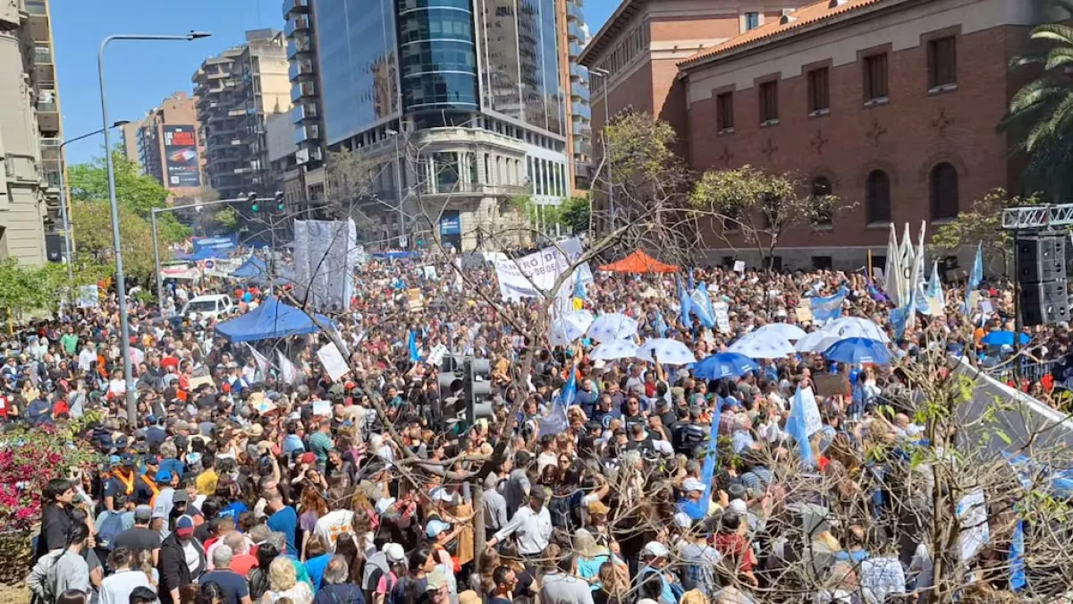 Marcha Federal Universitaria: masiva concentración en Córdoba
