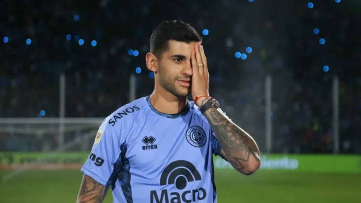 El Cuti Romero llegó a Córdoba y estará en la final de Belgrano ante River