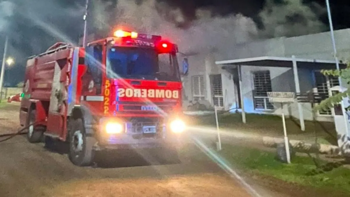 Un hombre y dos niños sufrieron quemaduras durante un incendio en Villa Retiro de Horizonte